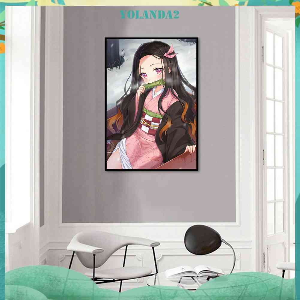 Toàn Bộ Bộ Tranh Thêu Chữ Thập 11CT DIY Hình Anime Đẹp Mắt