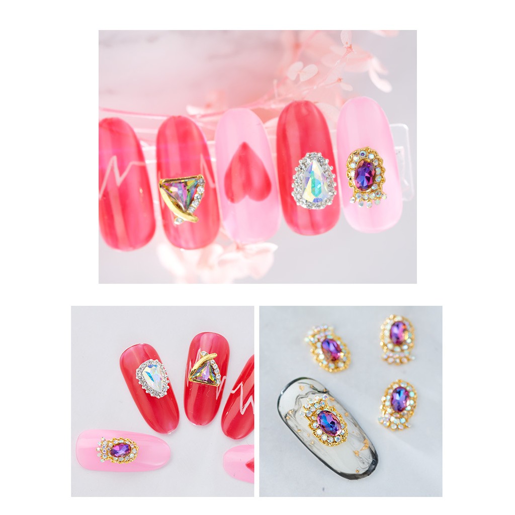 Mới Mũi Khoan Hình Giọt Nước Bằng Hợp Kim Đính Kim Cương Giả Dùng Trang Trí