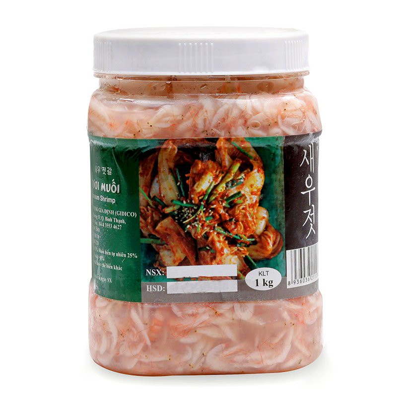Ruốc Tép Muối Kimchi Hàn Quốc 1kg
