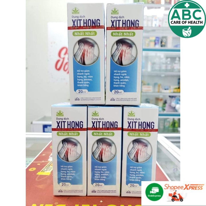 Xịt họng Nhất Nhất _ An toàn giữa mùa dịch -ABC_offical
