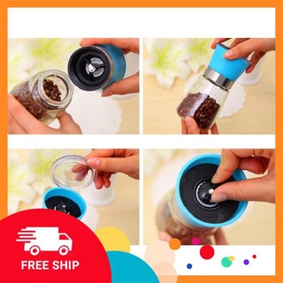 [FREE SHIP] Dụng cụ đựng và xay tiêu đa năng