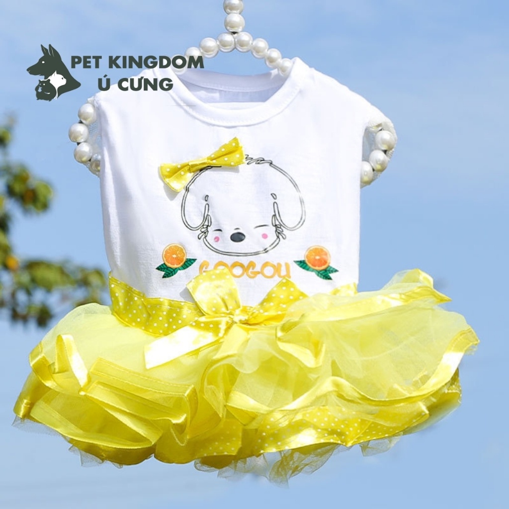 Váy Cho Chó Mèo Xinh Xắn Dễ Thương Mùa Hè