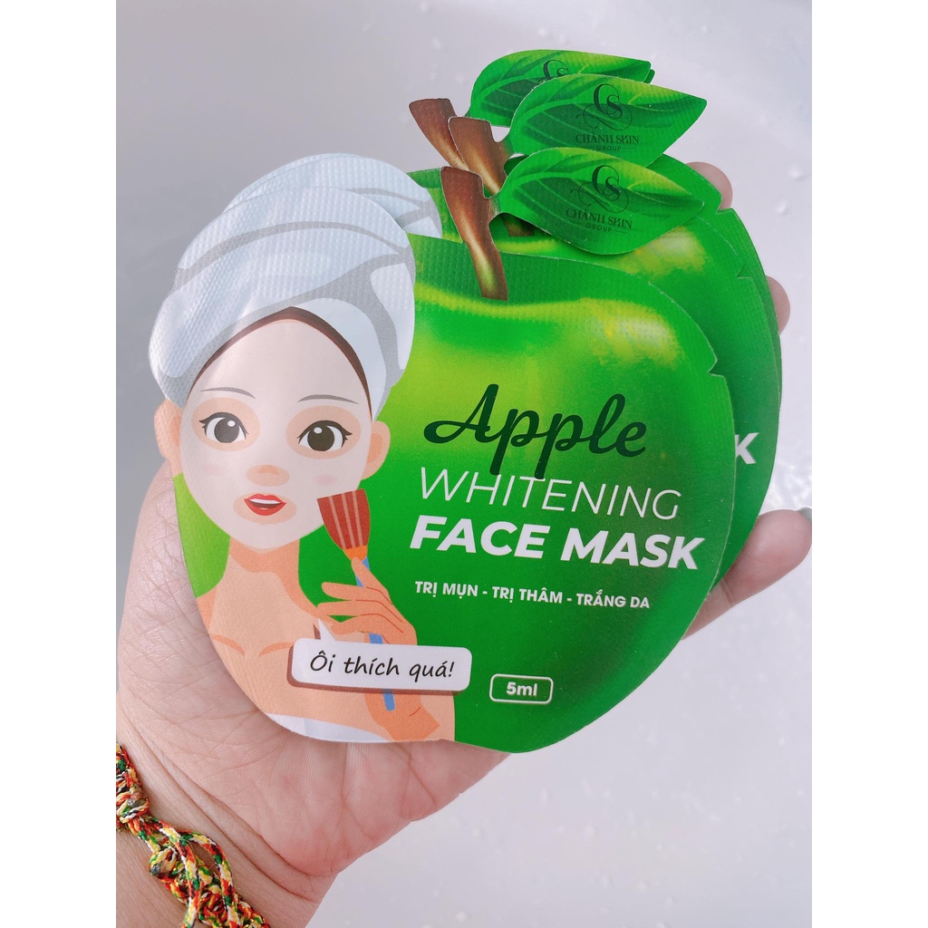 Ủ trắng Face cấp tốc CHẢNH SKIN gói 5ml- hàng chính hãng / an toàn cho da nhạy cảm