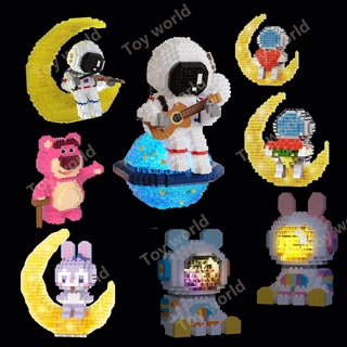 Đồ Chơi Tòa Nhà Phi Hành Gia 3D Phát Sáng Độc Đáo