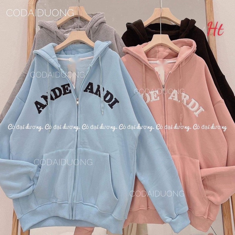 Áo khoá nỉ ANDE HT11