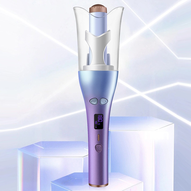 [Hàng mới về] Máy uốn tóc tự động ống quay lớn điều chỉnh nhiệt độ thông minh chống bỏng tạo kiểu chuyên nghiệp