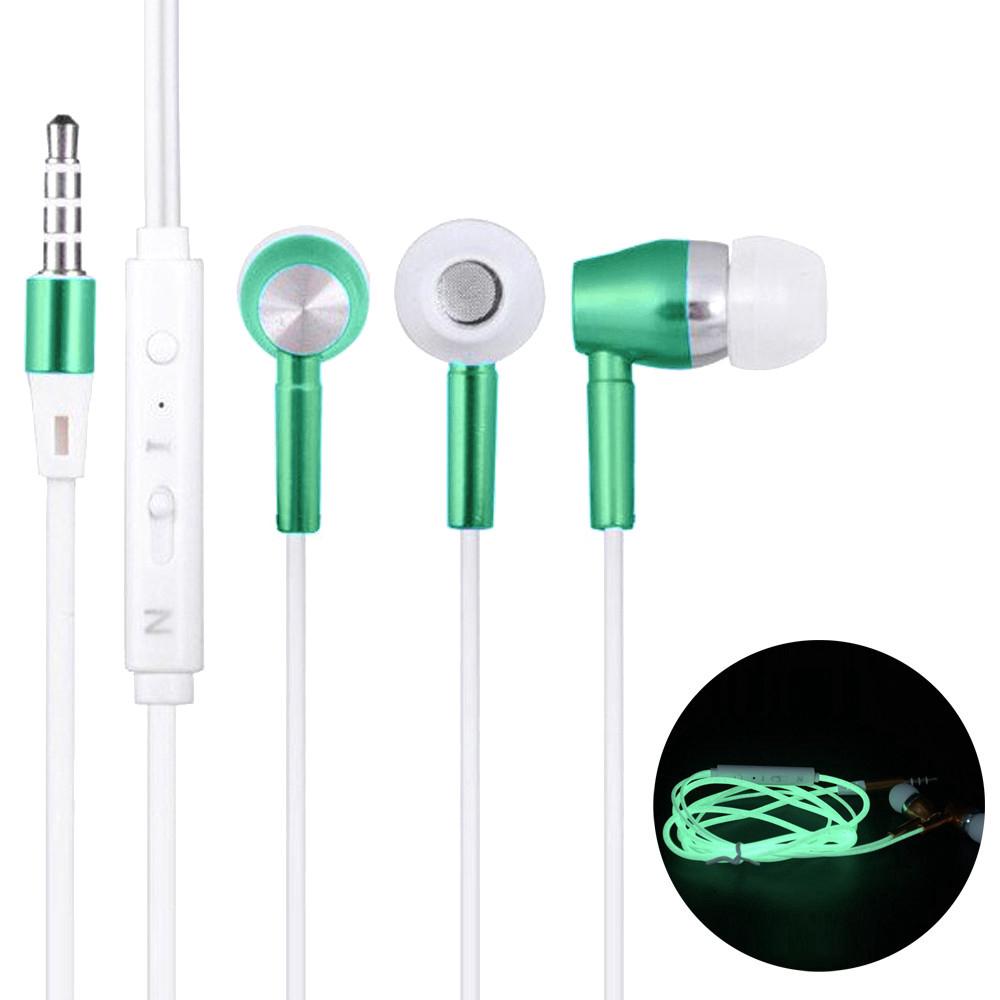 Tai nghe phát sáng dạ quang kèm micro