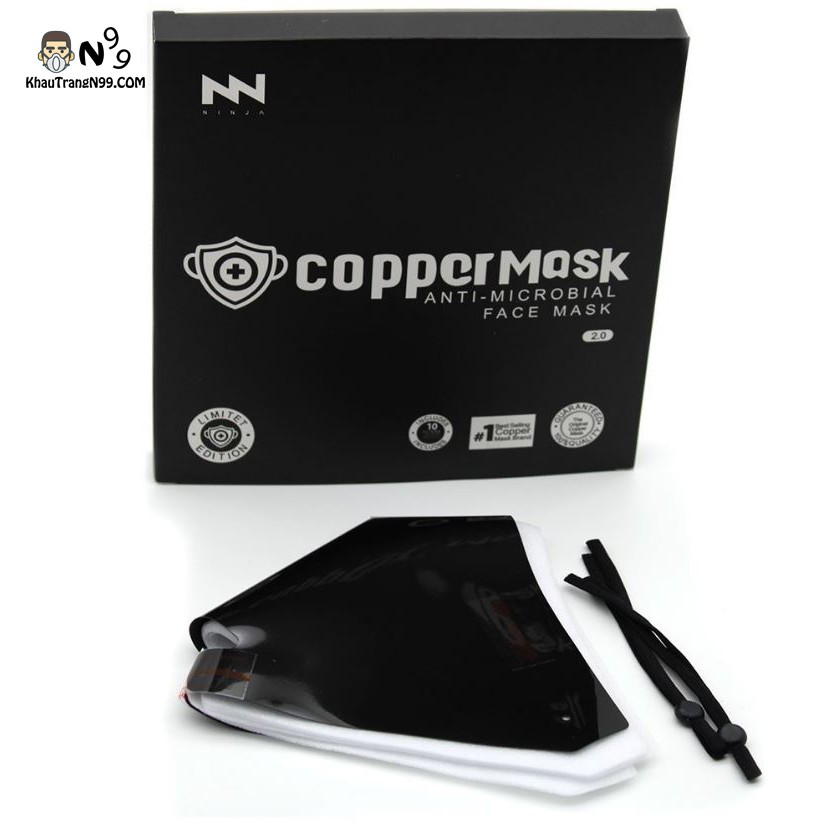 Khẩu trang Cooper Mask Hàn Quốc thời trang chống bụi chống bọt bắn [Tặng 11 tấm lọc vải không dệt] CHÍNH HÃNG