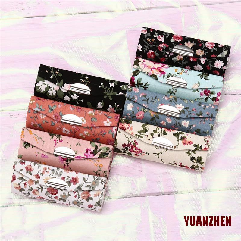 (hàng Mới Về) Hộp Đựng Son Môi Zhen Có Gương Thêu Hoa Phong Cách Retro | BigBuy360 - bigbuy360.vn