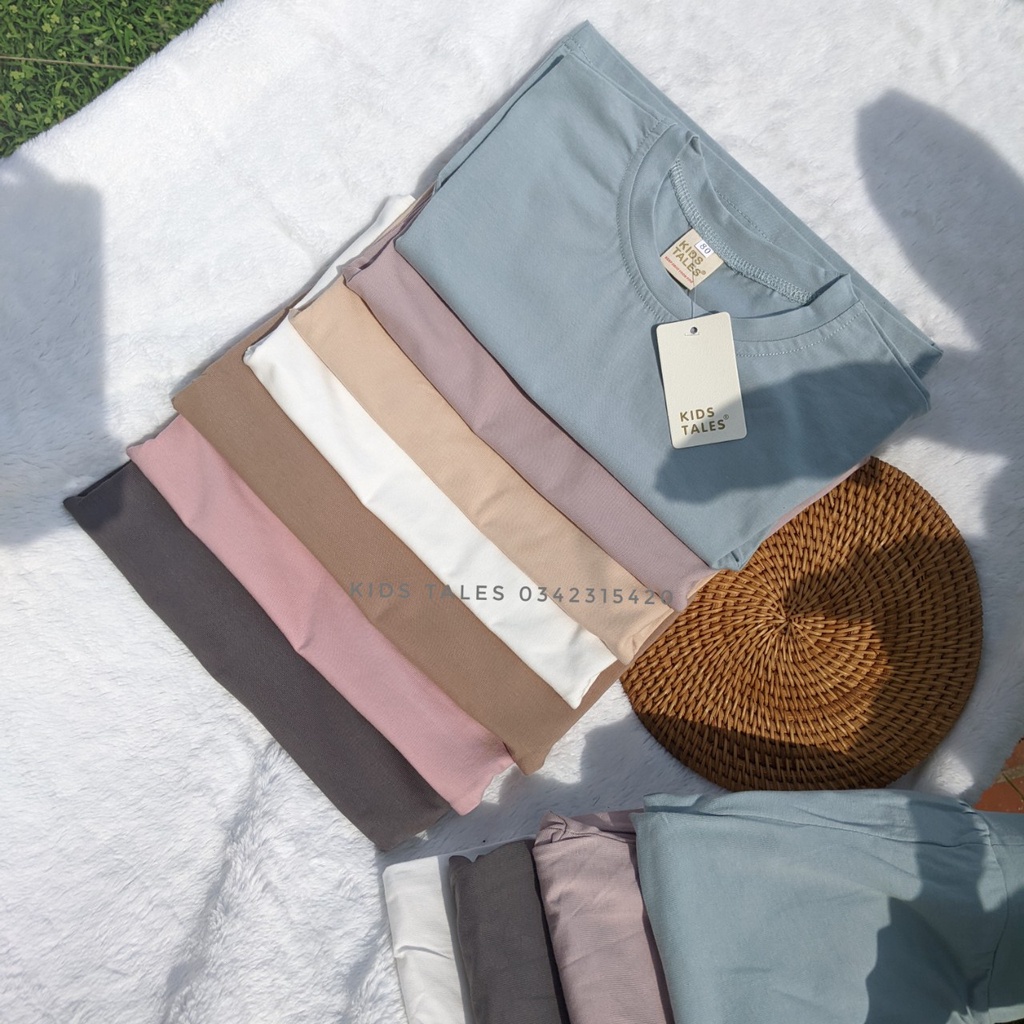 [KIDSTALES] BỘ CỘC TAY QUẦN DÀI CHẤT COTTON CO DÃN THOÁNG MÁT CHO BÉ