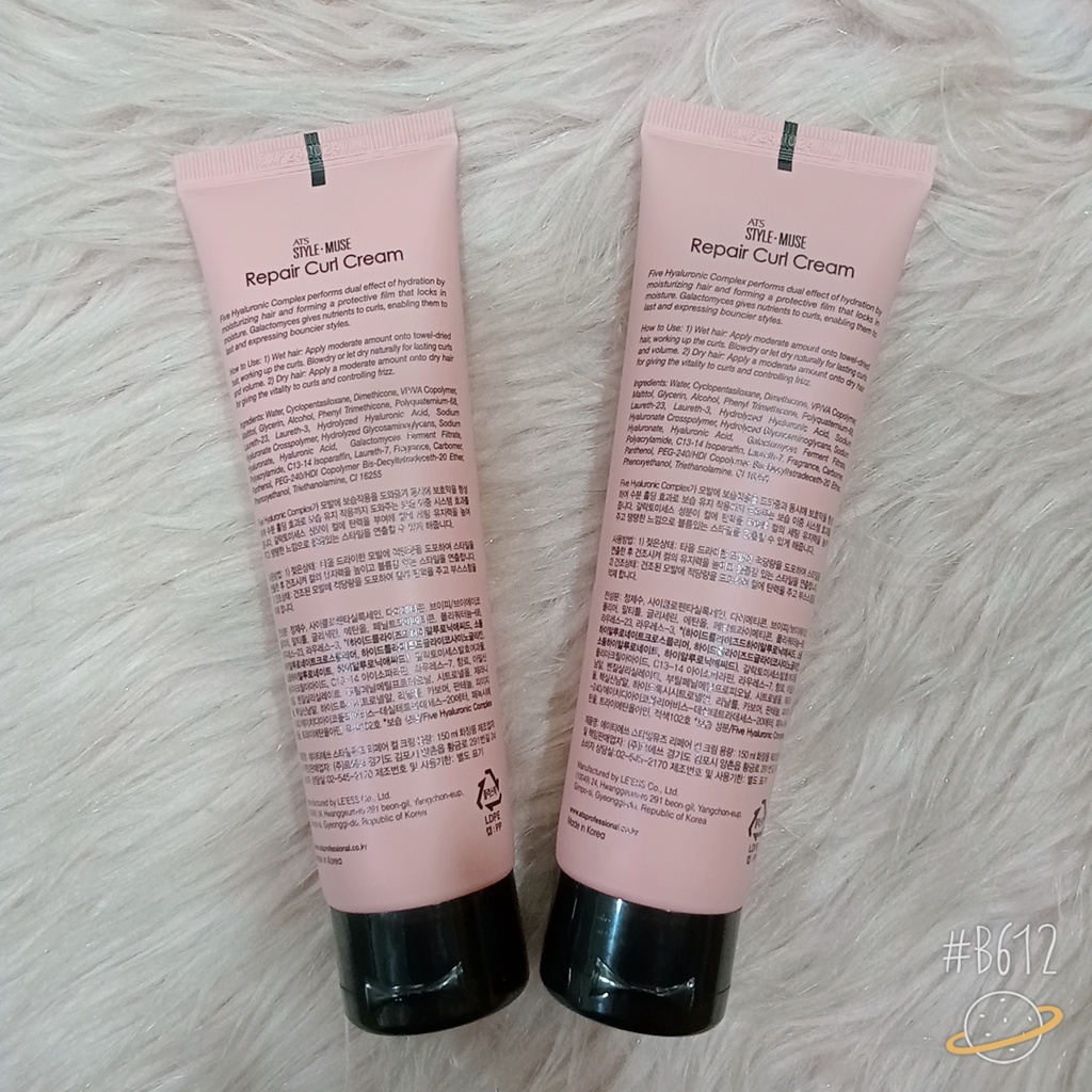Kem Tạo Kiểu Dành Cho Tóc Xoăn ATS Style-Muse Repair Curl Cream 150ml