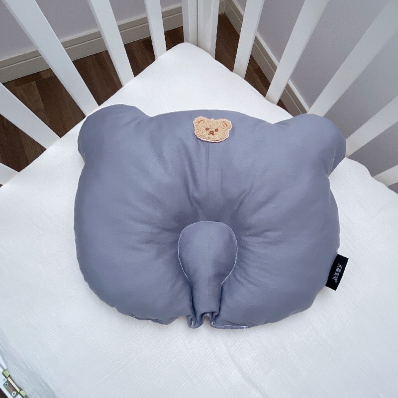 Gối Ngủ Kê Đầu Hình Gấu Dễ Thương Cho Bé Sơ Sinh