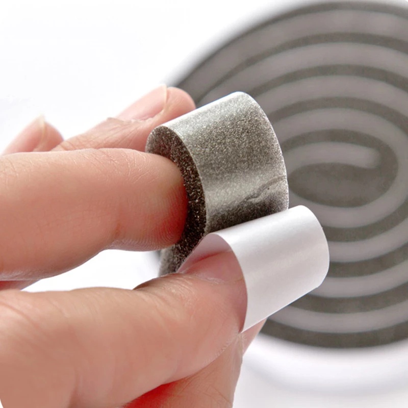 Cuộn Băng Keo Xốp Dán Viền Cửa Sổ / Cửa Ra Vào Cách Âm / Cửa Sổ Chống Ồn Dài 2M
