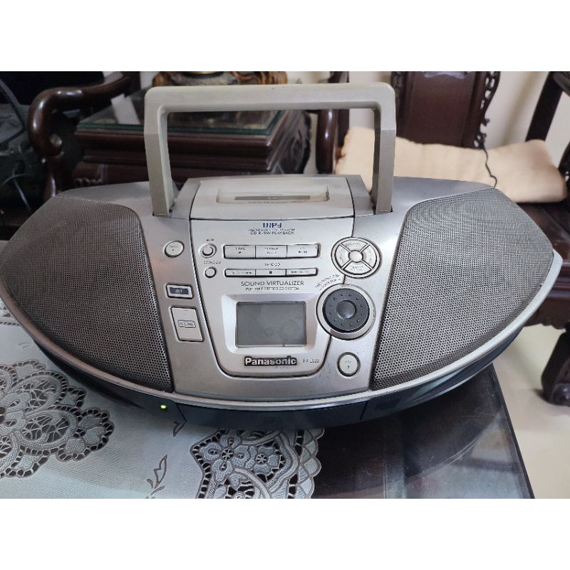 Đài Cassette Panasonic RX-ES23, nghe CD, băng, FM & AM