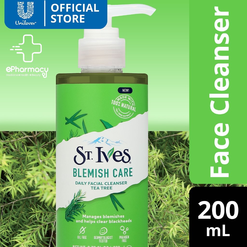 Sữa Rửa Mặt St.Ives Dạng Gel - St.Ives Daily Facial Cleaner Gel 200ml