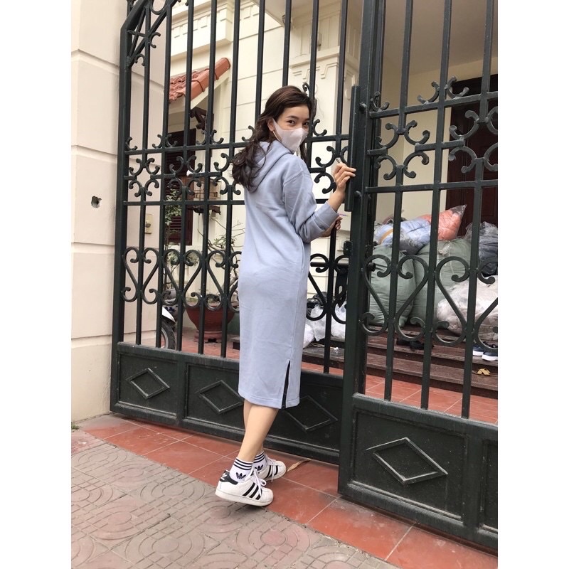 ĐẦM U.N.I hoodie xuất nhật nỉ da cá thoải mái [HÀNG TỐT] | BigBuy360 - bigbuy360.vn