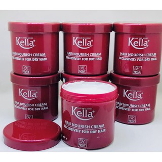 Dầu hấp tóc Kella đỏ 500ml Hấp dầu suôn mềm bóng mượt