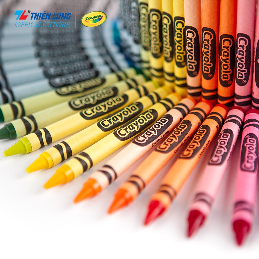 [Mã LIFEMALL153 giảm 15% đơn 99k] Bộ 64 sáp màu Crayola CRAYON 64 COLORS