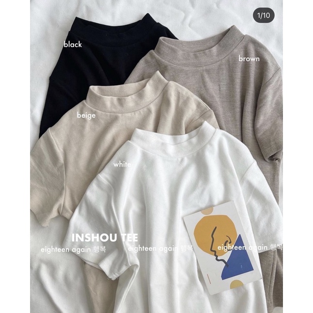 Áo thun tay ngắn chất nhung mịn (HÀNG SẴN/ẢNH THẬT) | BigBuy360 - bigbuy360.vn