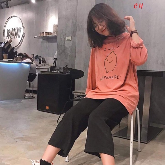 Sét áo xuông lemon quần ống xuông TH536