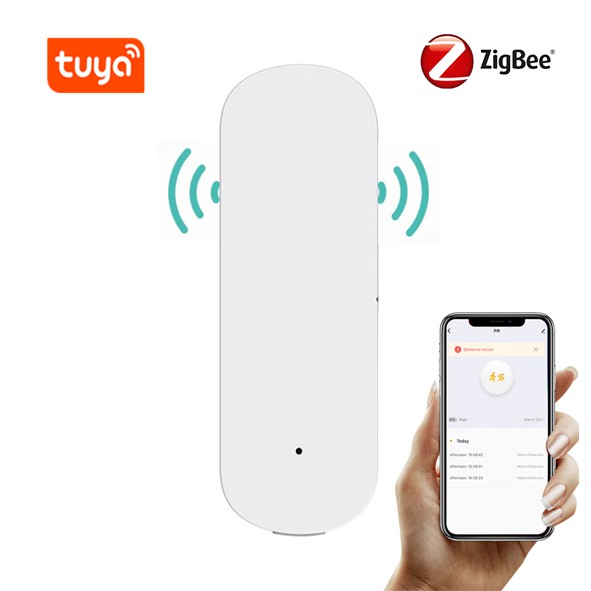 Cảm biến rung động Zigbee Tuya