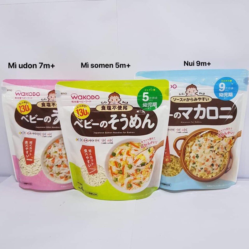 Mì Somen/Udon/Nui Wakodo cho bé