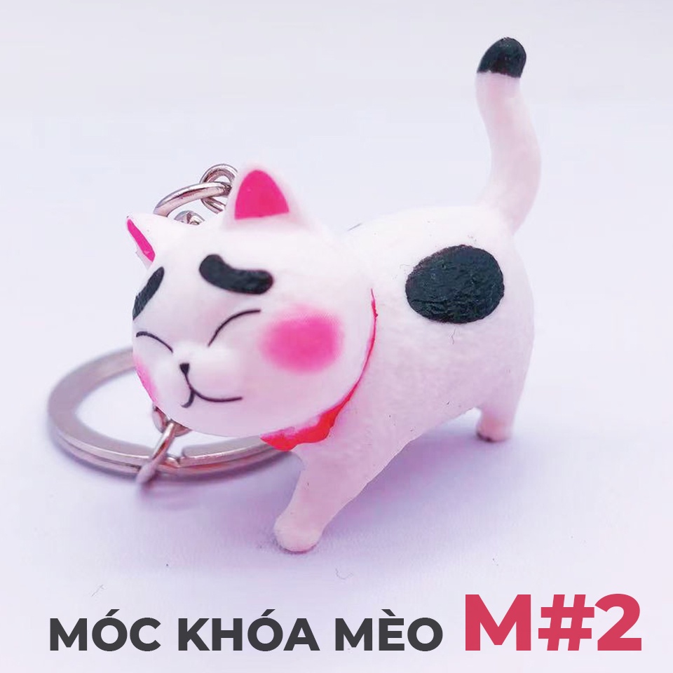 ✅ Móc Khóa Hình Mèo Siêu Đẹp, Xinh Xắn, Đáng Yêu - Quà Tặng Độc Đáo