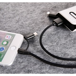 CÁP ĐA NĂNG 5 IN 1 BASEUS (USB,USB-C,,MICROUSB)