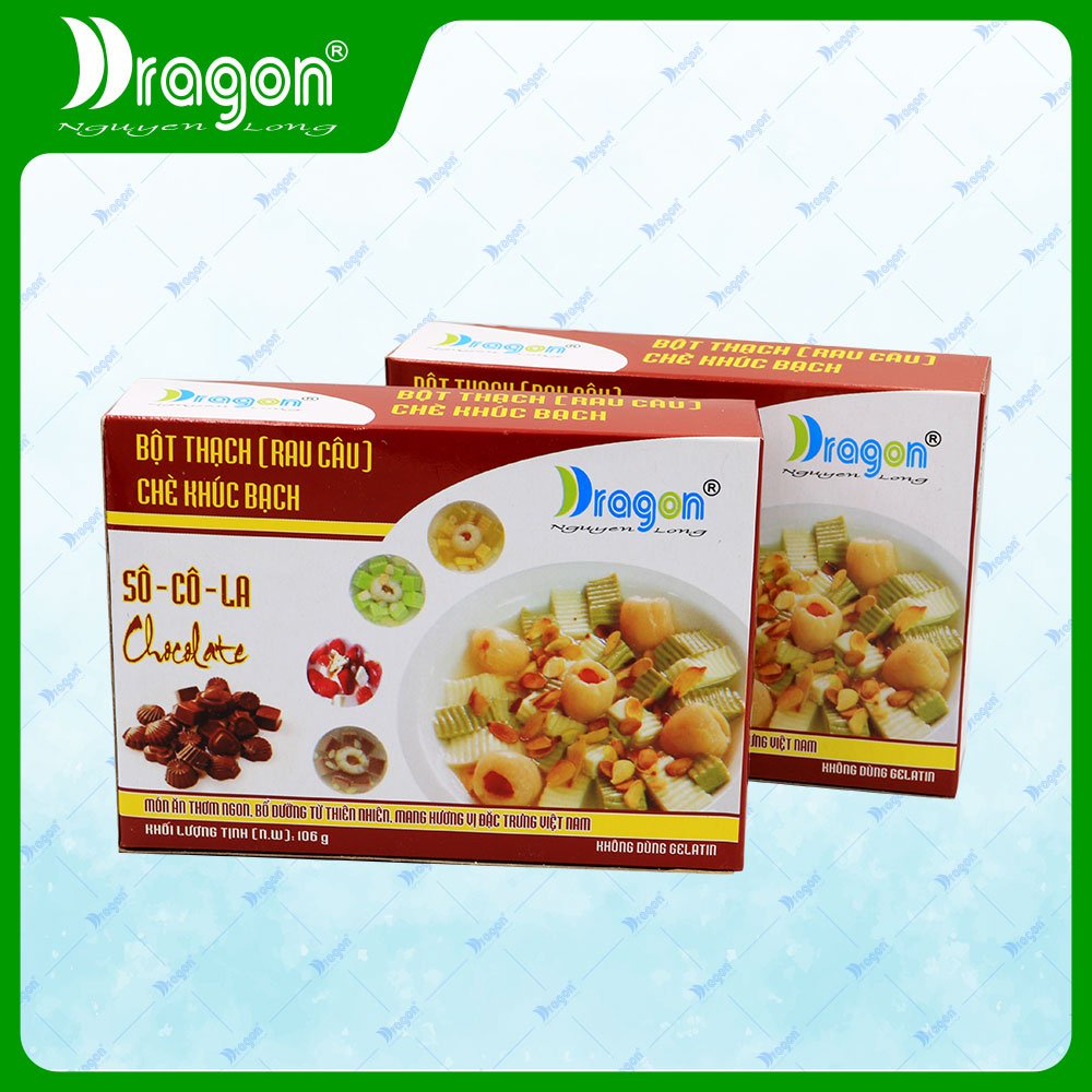 Bột Thạch Chè Khúc Bạch Socola Dragon