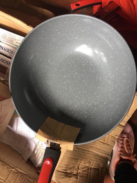 Chảo vân đá CERAMIC sâu lòng sz 32CM