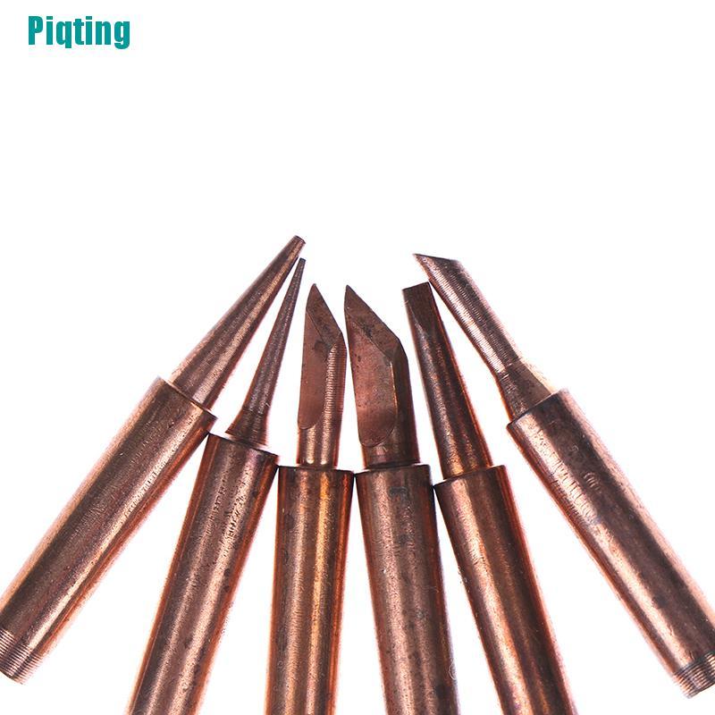 1 Bộ Mũi Hàn Bằng Đồng 900M-T Không Chì Hàn