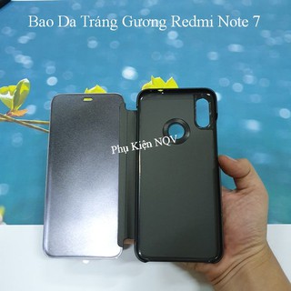 Redmi Note 7|| Bao Da Clear View Standing Cover Xiaomi Redmi Note 7