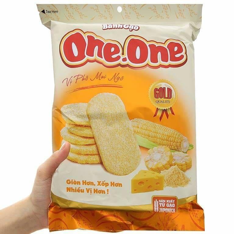 Bánh gạo One One vị phô mai bắp 118g