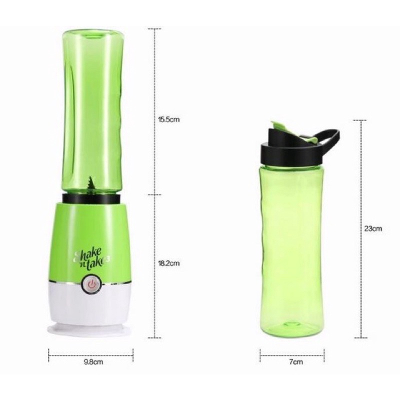 Máy xay sinh tố mini Shake n take, máy xay sinh tố cầm tay mini Shake n take