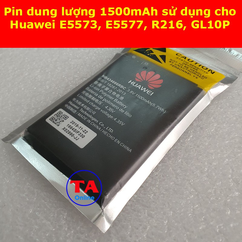 Pin 1500mAh tương thích sử dụng cho Huawei E5577- E5573 - R216 - GL10P.