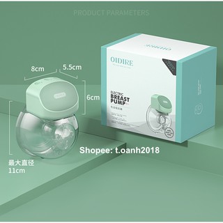 Máy hút sữa không dây dạng cup OIDIRE