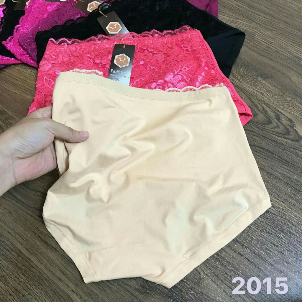 Quần lót cotton pha ren cạp cao gen bụng nhẹ, quần lót dành cho các mẹ | BigBuy360 - bigbuy360.vn