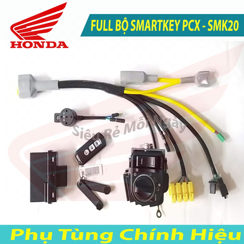 Full Bộ Smartkey chống trộm Cho Honda PCX