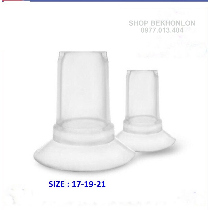 ĐỆM HẠ, GIẢM SIZE LÒNG PHỄU CUP RẢNH TAY/ PHỄU HÚT SỮA SIZE 17, 18,19, 21 ( 2 chiếc)