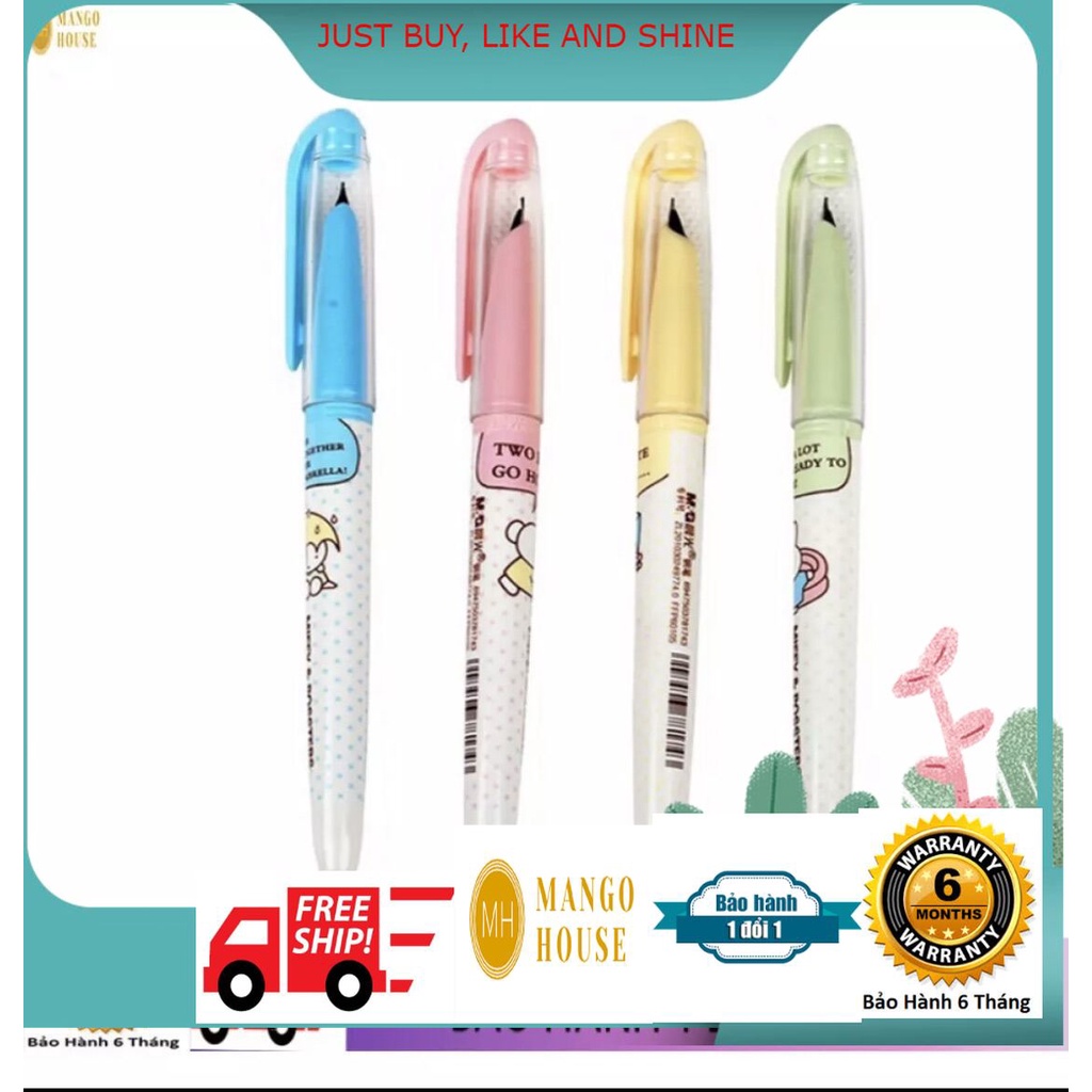 Bút máy học sinh- ngòi trơn, nhẹ, êm ái, viết chữ bay bổng - Bút học sinh, bút mực, bút máy, bút viế