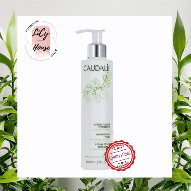 Toner Nước hoa hồng cấp ẩm không cồn Caudalie 200ml và 400ml