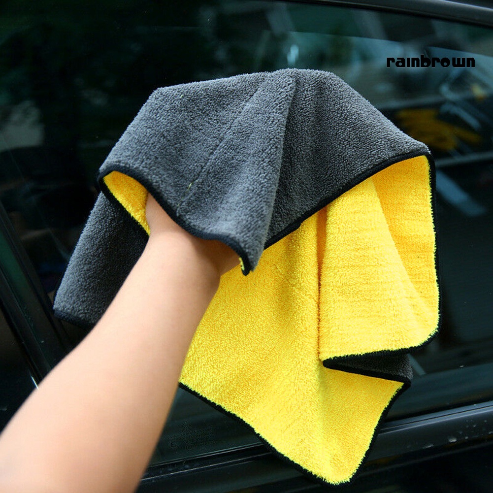 Khăn lau vệ sinh xe hơi chất liệu mềm mại thấm hút nước nhanh