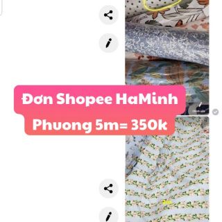 Set hà minh 5m vải 350k