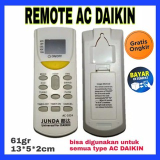 Điều khiển từ xa AC-1024 REMOT MULTI UNIVERSAL DAIKIN