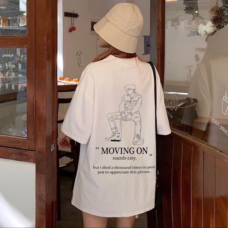 [ PINK ] Áo thun phông tay lỡ form rộng STUCK Unisex