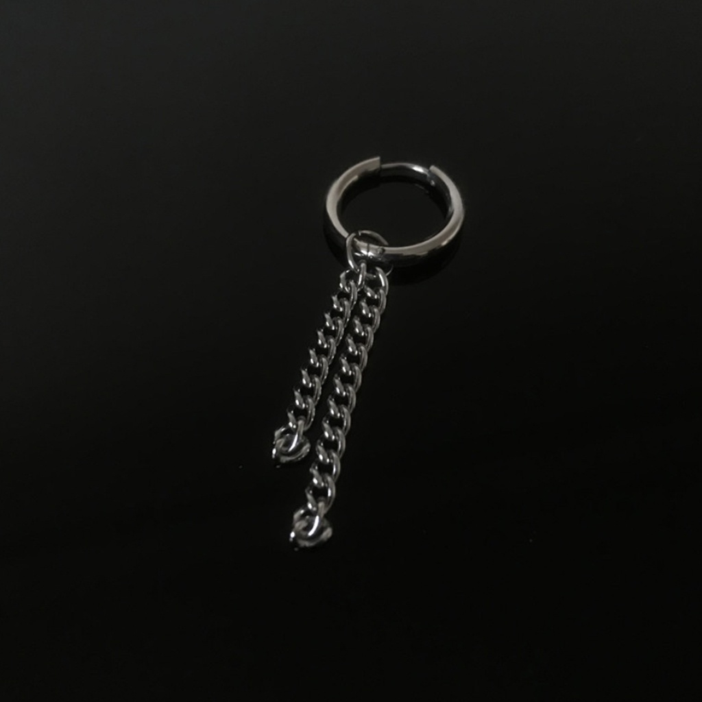 Khuyên tai nam nữ thiết kế nhiều kiểu dáng đẹp, phong cách thời trang cá tính hip hop siêu ngầu