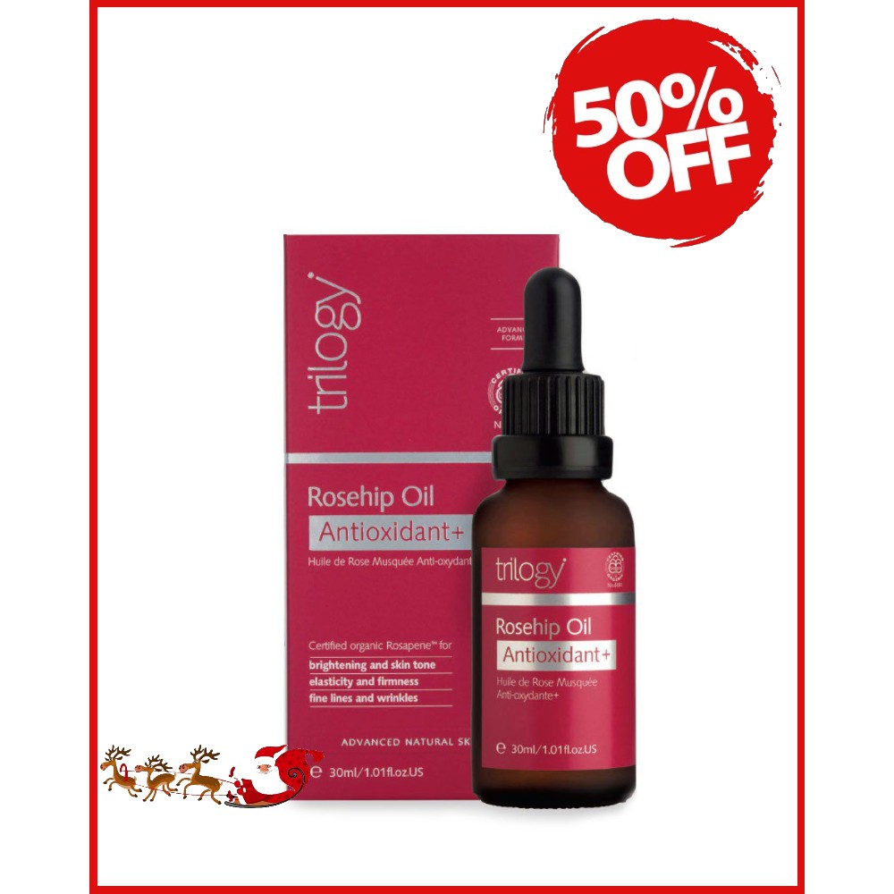 [Mẫu mới DATE 2025] Trilogy Tinh Dầu Tầm Xuân Rosehip Oil Antioxidant 30ml | BigBuy360 - bigbuy360.vn