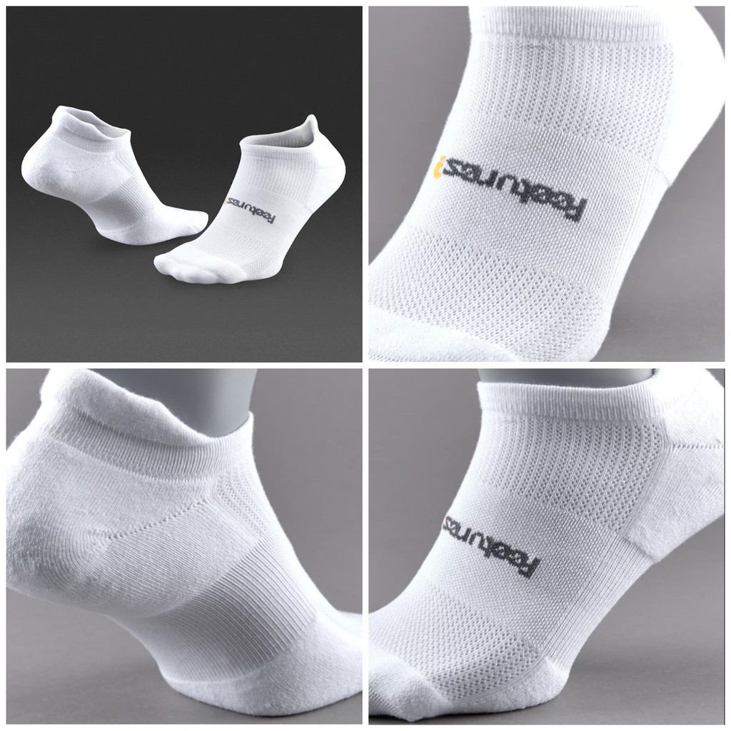 Vớ thể thao Feetures tập gym yoga chạy bộ nhiều màu