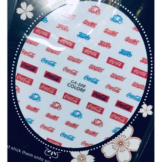 Stick Dán Móng Logo, Thương Hiệu Gucci, Dior, Prada ...