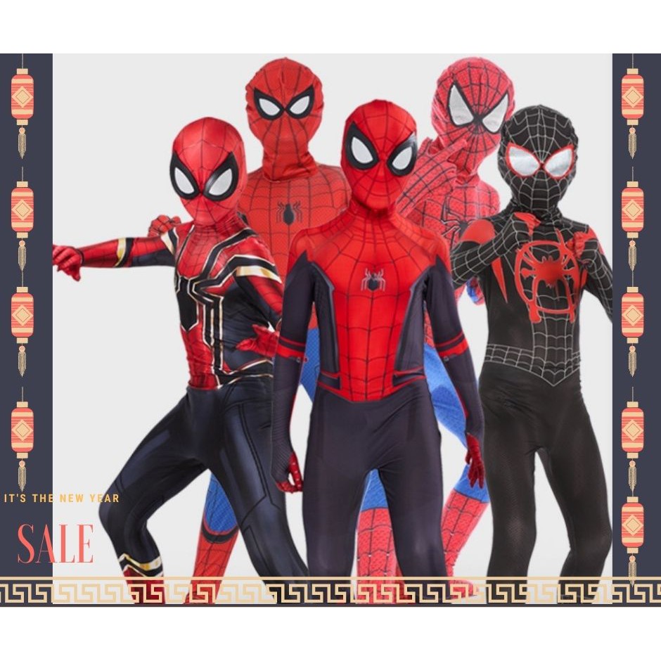 Quần áo trẻ em hoá trang Người Nhện Spiderman